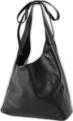 Chic Formal Hobo Bag With Leather Lining, Evening Hobo Bag With Double Handle And Leather Lining, Formal Soft Leather Hobo Tote Bag, Modern Formal Hobo Bag With Leather Handles, Sleek Business Shoulder Bag With Leather Handles, Chic Leather-lined Bucket Bag For Business, Chic Business Bucket Bag With Leather Lining, Modern Hobo Bag With Leather Handles For Formal Occasions, Sleek Hobo Shoulder Bag For Formal Occasions