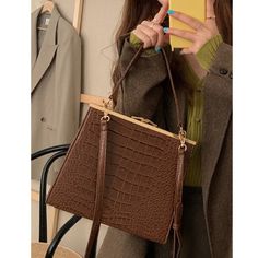 Shipping: Worldwide Express Shipping AvailableDelivery time: 🚚7-15Days Fast ShippingReturns: Fast refund,💯100% Money Back Guarantee.Brand Name: IMYOKHandbags Type: Shoulder BagsTypes of bags: Shoulder & Crossbody BagsMain Material: PULining Material: PolyesterShape: SquarePlace Of Origin: GUANG DONG ProvinceOrigin: Mainland ChinaHardness: HARDPattern Type: AlligatorInterior: No PocketDecoration: NONEExterior: NONEOccasion: VersatileClosure Type: HaspGender: WOMENStyle: FashionModel Number: z11 Purple Red Color, Womens Messenger Bag, Chic Crossbody Bag, Handbags Large, Casual Tote Bag, Blue C, Bag Luxury, Canvas Handbags, Casual Tote