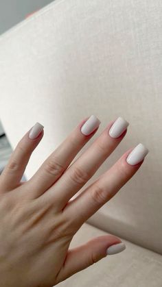 Nails For White Skin, Nails Square White, Cozy Colors, Fall Nail Ideas, Pink Gel Nails, Work Nails