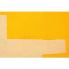 an abstract painting with yellow and white colors