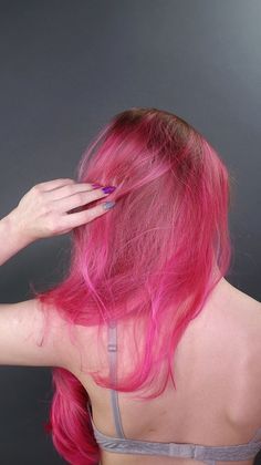 Pinkish Hair, Summer Hair Color Ideas, Hot Pink Hair, Dyed Hair Inspiration, Hair Aesthetic, Pretty Hair Color, Stand Out From The Crowd, Summer Hair Color, Dye My Hair