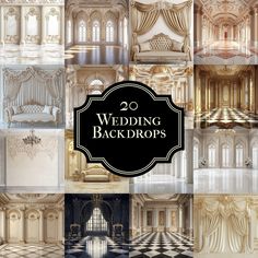 20 wedding backdrops for photoshopped