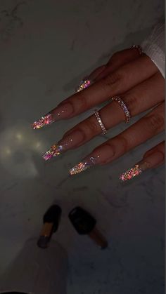 64K views · 1.7K reactions | Save for festive nail inspo🎄🎁🛍️ | Riya's Nails | JRitt · Benjamins Deli Fye Nails, Festival Nails, Unique Nails, Long Acrylic Nails, Gorgeous Nails, Cute Acrylic Nails, Art Tips, Coffin Nails, Nail Inspo