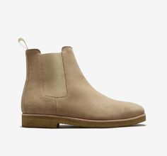 Chelsea Boot | Lion - Oliver Cabell Winter Work Shoes, Styling Chelsea Boots, Mens Work Shoes, Mens Ankle Boots, Suede Chelsea Boots, Driving Loafers, Chunky Boots, Chelsea Boot, Penny Loafers