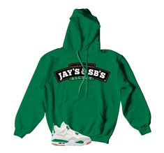 Sneaker sweatshirts match your Retro 4 dunks SB pine green sneaker tees. ST Clothing - ST Drip Hooded Sweater Made of 100% pre-shrunk cotton. Fits true to size. *You may refer to size chart for correct measurements.* SHOP ALL PINE GREEN SB 4 COLLECTION HERE Green Collegiate Sweatshirt For Sports, Green Sweatshirt For Streetwear, Green Fan Apparel Hoodie For Streetwear, Green Fan Apparel Sweatshirt For Sports, Green Varsity Sweatshirt For Sports, Collegiate Green Hoodie For Streetwear, Green Sporty Hoodie For Sports Season, Green Sporty Hoodie For Sports, Green Casual Pre-shrunk Hoodie