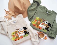 Thankful Dog Shirt, Fall of Dogs, Thanksgiving Dog Crew Shirt, Dog Besties Thanksgiving Sweatshirt, Autumn Family Shirt, Thanksgiving Shirts ❤️ FEATURES: * 8 oz., * Rib cuffs and waistband * Set in Sleeves sleeves ►Processing Times Order will be Shipping within 3-5 Business days ►Ship Times US Orders: First Class takes 2-5 business days. Priority about 2-3 business days. If you need your order faster please contact us first. ►Shipping To Shipping to your ETSY Address, Please make sure your address is updated. ►Shipping From California ►Processing Times Order will be Shipping within 3-5 Business days ►FEEDBACK If for any reason you are not completely satisfied with your order, just send us a message and we'll either send you a new product or issue a refund. No questions asked! We are very e Long Sleeve Cotton T-shirt With Dog Print, Cotton Long Sleeve T-shirt With Dog Print, Fall Crew Neck Top With Dog Print, Long Sleeve Dog Print T-shirt For Fall, Cotton T-shirt With Dog Print For Fall, Dog Thanksgiving, Sassy Tee, Thanksgiving Sweatshirt, Family Shirt