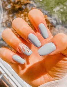 Simple Acrylic Nails, Glow Nails, Soft Nails, Acrylic Nails Coffin, Dream Nails