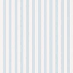 a white and blue striped wallpaper with vertical stripes