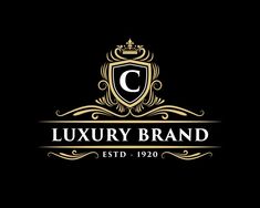 the logo for luxury brand estd - 1920