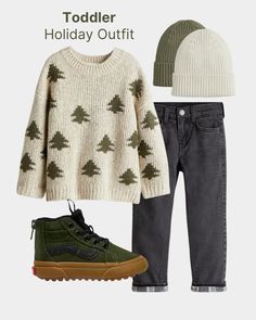 Holiday Outfit inspo for your little ones  Toddler fall clothes, toddler boy outfits, toddler boy fashion, toddler boy style, winter 2024, winter outfit inspo, toddler boy clothes, toddler Uggs, toddler boy holiday outfit, Christmas outfit, toddler Christmas clothes, toddler vans, toddler boy sweater  Follow my shop @LiziReed on the @shop.LTK app to shop this post and get my exclusive app-only content!  #liketkit #LTKSeasonal #LTKKids #LTKHoliday @shop.ltk https://liketk.it/4TZgX Toddler Boy Wedding Outfit Winter, Christmas Toddler Boy Outfit, Christmas Toddler Outfits Boy, Kids Holiday Outfits Boys, Toddler Boys Outfit Ideas, Christmas Toddler Outfits