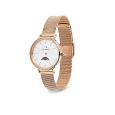 Experience the epitome of timeless elegance with the Daniel Wellington Petite Lune Melrose Watch. This exquisite timepiece is a harmonious blend of refined sophistication and contemporary minimalism, drawing inspiration from Daniel Wellington's Swedish heritage. With its sleek design, clean lines, and an unwavering commitment to detail, this watch is more than just a way to tell time—it’s a statement of style and grace, crafted for those who appreciate the finer things in life. Whether you're st Daniel Wellington Petite, Coloured Stone Rings, Thomas Sabo Ring, Mens Watch Brands, Thomas Sabo Charms, Daniel Wellington Watch, Back Necklace, Watch Winder, Swedish Design