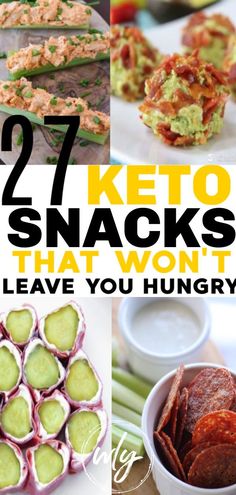 keto snacks that won't leave you hungry