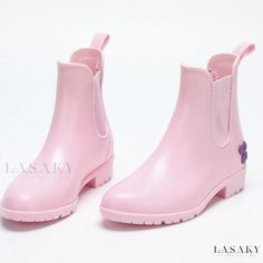 Lasaky - Slip-Proof Sandals Suitable for Wet Conditions Casual Summer Rain Boots With Round Toe, Casual Round Toe Rain Boots For Summer, Rain Shoes, Walking Shoes Women, Wet Weather, Comfortable Sandals, Waterproof Boots, Shoe Collection, Slip On Shoes