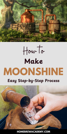 how to make moonshine easy step by step process