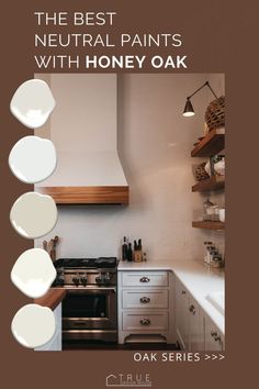 the best neutral paints with honey oak