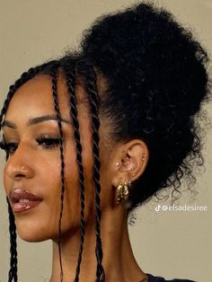 Updo Styles For Black Women, Thick Hair Problems, Styles For Black Women, Mixed Curly Hair, Natural Hair Short Cuts, Quick Natural Hair Styles, Updo Styles, Hair Guide, Natural Hair Styles Easy