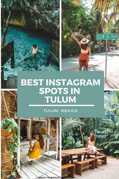 the best instagramm spots in tulum mexico