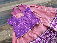 This Lehenga set suits 4 yr - 5 yr. Kindly Please Message me If needed measurements before purchase. Fitted Purple Sets For Navratri, Multicolor Matching Sets For Wedding, Fitted Purple Festive Sets, Handloom Anarkali Sets For Designer Wear, Anarkali Style Handloom Sets For Navratri, Anarkali Style Handloom Designer Wear Sets, Festive Anarkali Handloom Sets, Fitted Handloom Pink Choli, Navratri Anarkali Sets In Handloom