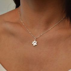 paw necklace, name necklace, paw name necklace, handmade jewelry, 14k gold, gold necklace, dog paw, gift for mom, cat paw, gift for girl, dog paw necklace, cat paw necklace, personalized jewelry  Paw Print Name Necklace  We cherish our relationship with our pets, but it's not always appropriate to bring them wherever we go. A tried-and-true way to keep the bond with our pets close to both heart and mind at all times, as well as share our love of pets with others, is with a paw print necklace.❤️ Cat Paw Necklace, Paw Necklace, Paw Print Necklace, Animal Necklace, Mom Cat, Girl Dog, Cat Paw, Necklace Minimalist, Pet Necklace