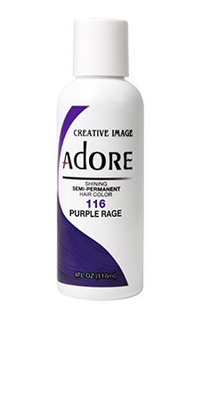 Adore Purple hair dye Permanent Purple Hair Dye, Adore Semi Permanent Hair Color, Dyed Hair Purple, Semi Permanent Hair Color, Permanent Hair Color, Semi Permanent, Purple Hair