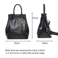 Free U.S. shipping. Style: Commuting , color:Black, suite for season：Spring, Summer, Autumn, Winter ，Anniversary, Going out, Hanging out, Travel, Material Genuine Leather, Black Soft Leather Travel Single Shoulder Backpack Handbags Big Tote Bag Trendy Large Capacity Backpack For Shopping, Black Backpack With Removable Pouch For Shopping, Black Leather Backpack With Phone Pocket For Daily Use, Black Backpack With Zipper Closure For Shopping, Elegant Black Backpack With Large Capacity, Elegant Black Backpack For Daily Use, Trendy Black Backpack For Shopping, Elegant Black Tote Backpack, Black Backpack For Shopping