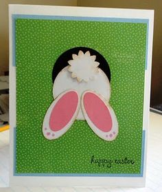 a card with an image of a lady bug