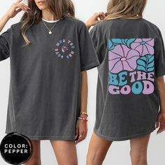 🌼 Spread those good vibes with our Mental Health Shirt! This isn't just any tee; it's your new favorite wearable hug! Featuring a flower design and a super uplifting quote, this self-love shirt is perfect for anyone navigating the wild rollercoaster of anxiety. 💖 Whether you're lounging at home or out showing off your fabulousness, you'll feel snug as a bug and empowered! Ideal as a gift for her--or an amazing treat just for YOU! Let's wear positivity like a badge of honor, one quirky tee at a Look Retro, Awareness Shirt, Wnba, Neat Style, Jesus Shirts, Health Awareness, Sweet Sixteen, Look Plus, Unisex Style