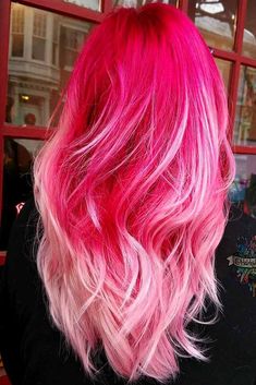 Purple Ideas, Pink Dip, Blonde Dye, Pink Blonde, Pink Tips, Undercut Designs, Hair Colorful, Dyed Hair Pastel, Hair Dyed