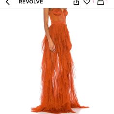 Message Me Before Buying Pls!! Putting On Other Platforms Size S Bought This For Prom And Unfortunately Couldn’t Go. I Rented It Out Twice But I Think Its Time It Found A Home. I Want Someone To Make The Grandest Memories In This Dress #Forloveandlemons #Revolve #Gown #Weddingguest #Promdress Revolve Gown, X Revolve Bustier Gown, Revolve Bustier Gown, Bustier Gown, Lemon Dress, Love And Lemons, Rust Color, For Love And Lemons, For Love