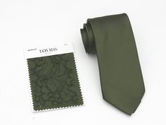 "MRTINIOLIVE Wedding Tie, Men's Ties, Vintage Men's Tie, Mrtiniolive Bow Tie, Mrtiniolive Dress Tie, Pocket Square Tie Mrtiniolive Mrtiniolive Wedding tie is one of our most favorite groomsmen ties chosen to outfit wedding party. The fine fabric on this necktie gives off the great shine and looks great at any formal or informal gatherings. Even though this mrtiniolive men's tie is so popular for weddings, it is still an ideal choice for business attire. Great design and texture tie gives you mor Fitted Green Suit And Tie Accessories For Party, Green Fitted Suit And Tie Accessories For Party, Fitted Green Ties For Wedding, Mens Wedding Ties, Olive Wedding, Groomsmen Ties, Wedding Tie, Men's Ties, Olive Dress