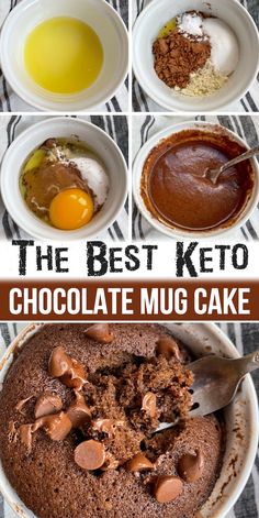 the best keto chocolate mug cake recipe