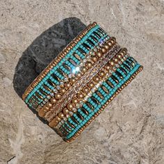 Alloy Fabric Covered Adjustable Cuff Bracelet With Intricate Bead Work. Perfect Statement Piece For A Pop Of Color. Made In India Beaded Cuff Bracelet, Beaded Cuff, Pop Of Color, Fabric Covered, Womens Jewelry Bracelets, Cuff Bracelet, Wrap Bracelet, Statement Pieces, Bead Work