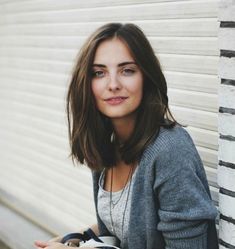 Brunette Bob Haircut, Brunette Bob, Lob Haircut, Shoulder Length Hair Cuts, Long Bob Hairstyles, Medium Hair Cuts