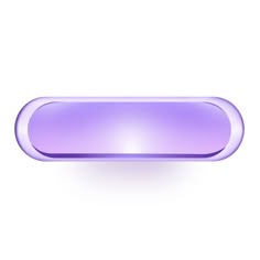 a purple button on a white background with the light reflecting off it's side