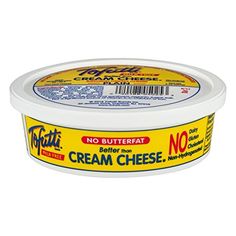 an image of cream cheese in a container