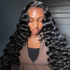 Experience the perfect balance of style and convenience with our [Ishow Bogo Free] Body Wave/Loose Deep Wave/Straight Human Hair Wigs. These 5x5 lace closure wigs are ready to wear and offer a natural-looking hairline. Plus, with our buy one, get one free promotion, you can achieve a stunning new look at an unbeatable value. Upgrade your hair game today with our 180 density wigs. Product Details Brand: Ishow Hair Hair Material: Human hair from one donor Hair Color: Natural Black Color Texture: B Deep Wave Wig Styles, Loose Deep Wave Wig, Straight Human Hair Wigs, Loose Deep Wave, Vacation Hairstyles, Birthday Hairstyles, Closure Wigs, Red Wigs, Hair Ponytail