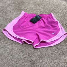 New! Nike Size Xs Shorts Pink With Light Pink Hem. Elasticized Waist. Casual Pink Athletic Shorts For Training, Pink Short Activewear For Jogging, Pink Athletic Shorts For Jogging, Pink Sportswear Shorts For Jogging, Pink Athleisure Athletic Shorts For Jogging, Pink Shorts For Jogging, Pink Nike Athletic Shorts, Nike Pink Athletic Shorts, Nike Athletic Shorts For Spring Sports