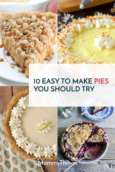 10 easy to make pies you should try