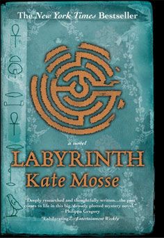 the cover of labyrrinth kate mosse's novel, lady in the maze