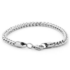 * Simply elegant, elegantly simple
 * Easy opening clip
 * Fine surgical steel construction Adjustable Stainless Steel Chain Bracelet For Everyday, Everyday Adjustable Stainless Steel Chain Bracelet, Modern Bracelet With Stainless Steel Clasp For Everyday, Modern Everyday Bracelet With Stainless Steel Clasp, Modern Stainless Steel Clasp Chain Bracelet, Modern Everyday Chain Bracelet With Stainless Steel Clasp, Adjustable White Gold Bracelet With Stainless Steel Clasp, Classic Adjustable Nickel-free Chain Bracelet, Adjustable Stainless Steel Band Jewelry