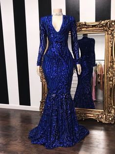 Royal Blue Fashion, Evening Dress Long, Long Evening Dress, Graduation Dresses, Prom Girl, Prom Outfits, Looks Black