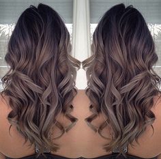 black to ashy brown ombre Brown Ombre Hair, Super Hair, Ash Brown, Hair Color And Cut, New Hair Colors, Hair Envy, Ombre Hair, Balayage Hair