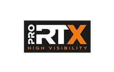 the logo for rtx high visibility