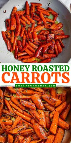 Learn how to make roasted carrots for an easy Labor Day party food! This delicious Honey Roasted Carrots recipe is roasted to perfection to bring out the natural sweetness, glazed with butter, honey, and a little cayenne pepper. Save the best BBQ side dish perfect for any meal! Honey Butter Glazed Carrots, Roasted Carrot Recipes, Honey Carrots Recipe, Best Roasted Carrots, Carrot Dinner, Roasted Carrots With Honey, Honey Glazed Carrots Recipe, Fresh Vegetable Recipes