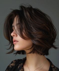 Cami Cut Hair, Mid Hair Haircut, Bobcut Hairstyles Short For Round Face, Short Hair With Layers Round Face, Face Framing Short Hair Layered Cuts, Smart Hairstyles For Women, Very Short Layered Haircuts, Plus Size Women Hairstyles, Short Bob Hairstyle Women