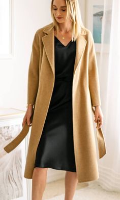 Ravella camel hair coat $980 Camel Coat Outfit Classy, Camel Hair Coat, Camel Coat Outfit, Camel Wool Coat, Stitched Together, Winter Overcoat, Cashmere Fabric, Wool Overcoat, Camel Coat