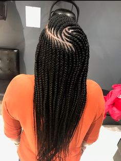 Protective Style Braids, Feed In Braids, Braiding Styles, Box Braids Hairstyles For Black Women