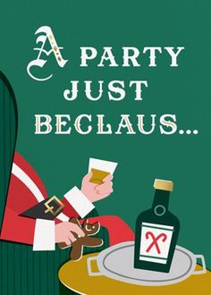 Customize 'Party Just Beclaus' Christmas Party Invitation online and send via email, text message, or a shareable link. Instantly track deliveries and opens, and message recipients. Brunch Party Invitations, Holiday Brunch Party, Funny Christmas Party Invitations, Online Party Invitations, Modern Classic Wedding Invitations, Belated Birthday Card, Christmas Party Themes, Kids Birthday Themes, Christmas Party Invitation