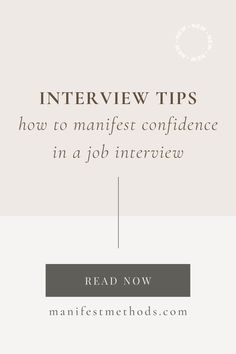 the words interview tips on top of a white background