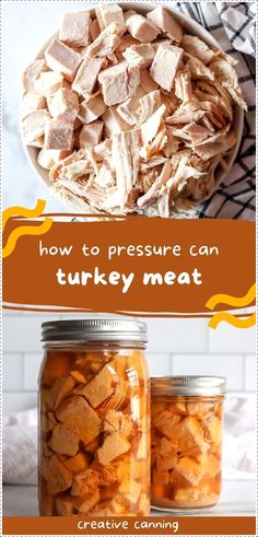 Master how to pressure can turkey meat with this step-by-step guide. Store your cooked turkey safely and conveniently for delicious meals anytime, without worrying about freezer space. Find more healthy canning, best canning recipes, easy canning, turkey canning recipes, and Meat Canning Recipes at Creative Canning.